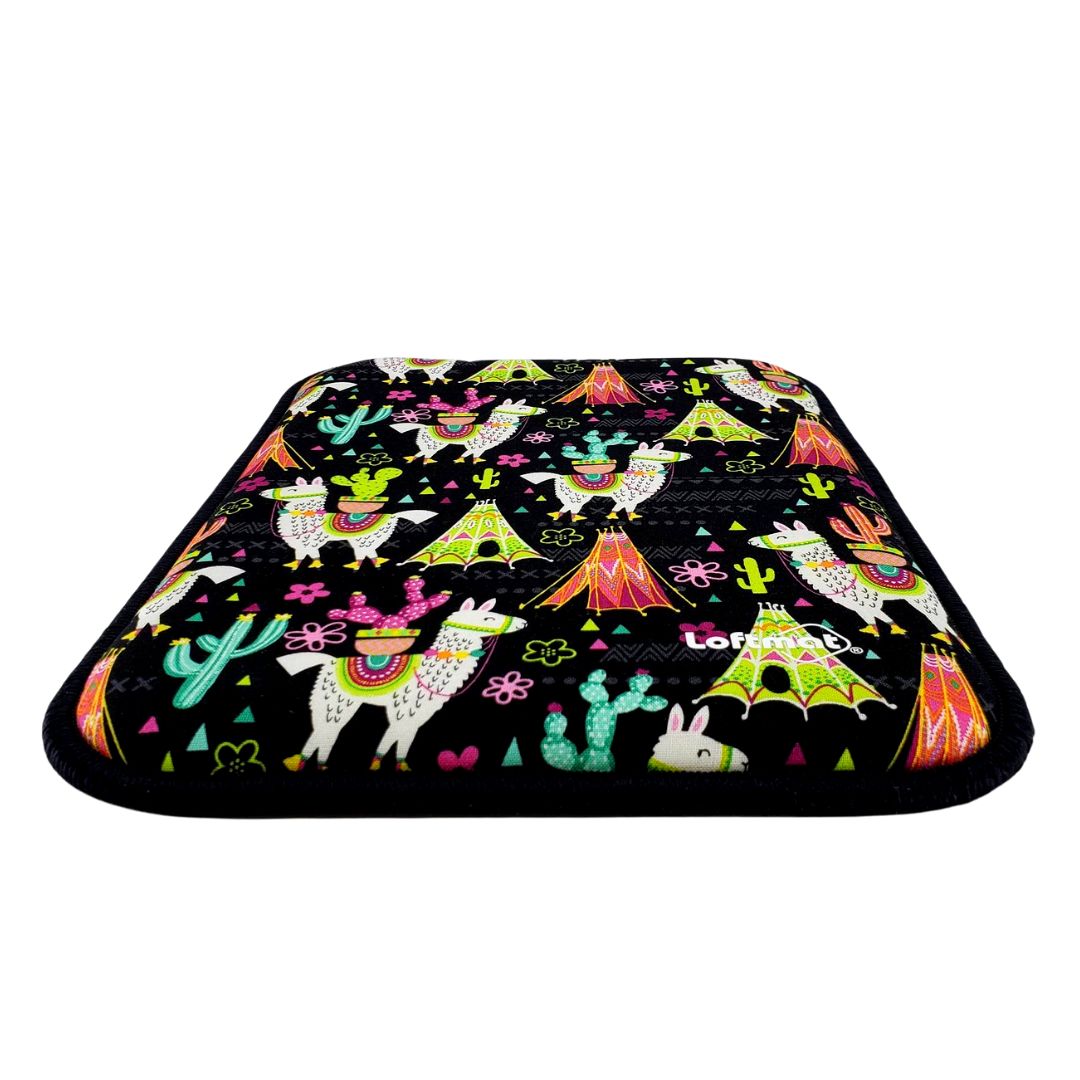 LOFTMAT (8.5x11.5 inch) Cushioned Mouse Pad - "LOFTMAT KIDS EXEC" Limited Edition - Llama Llama Loftmat