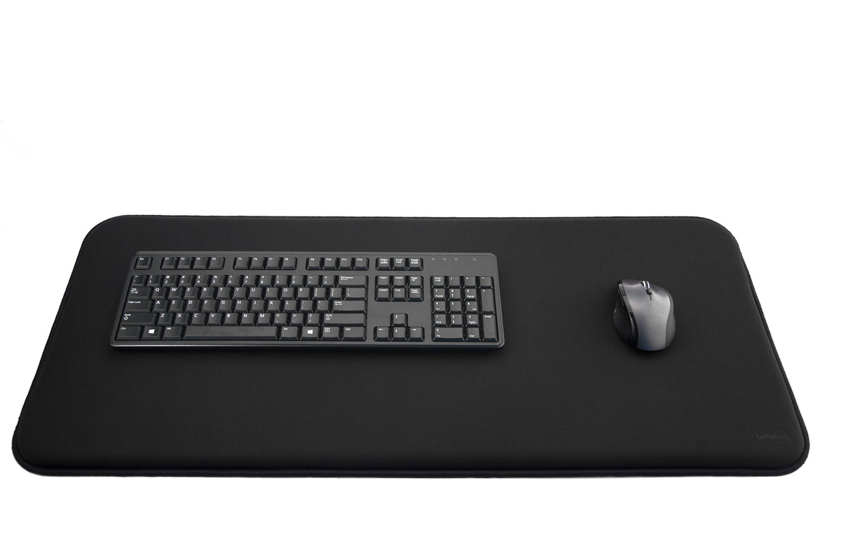 LOFTMAT (34x15 inch) Cushioned Desk Pad - "The Full Desk"