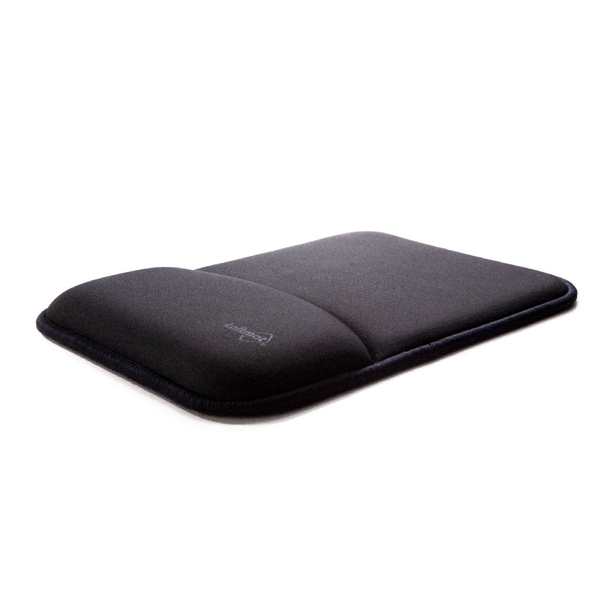 LOFTMAT (8.5x11.5 inch) Cushioned Mouse Pad with Wrist Rest - "The Office Elevated" - Black color