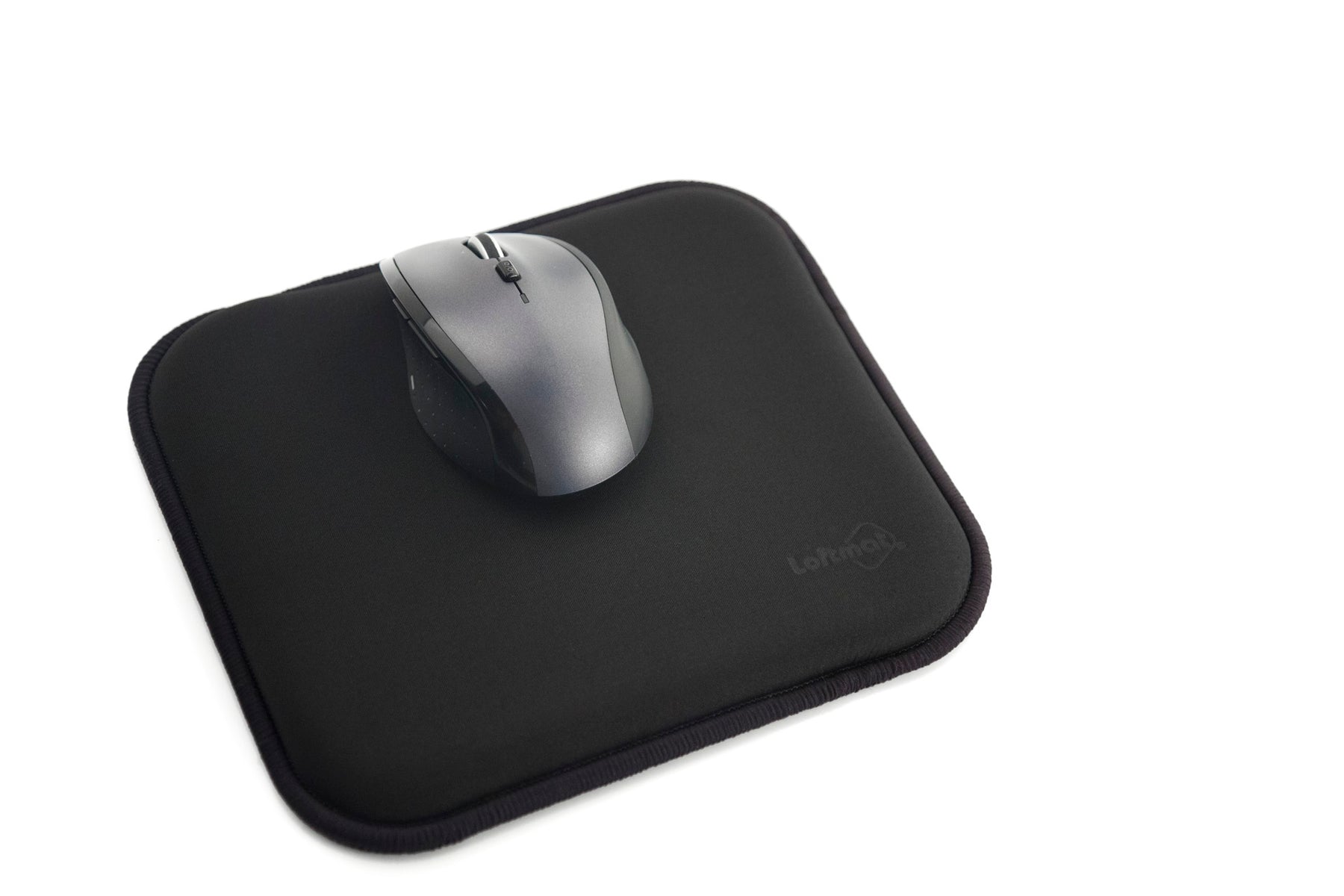 LOFTMAT (8x9 inch) Cushioned Mouse Pad - "The Office Small" - Black Color